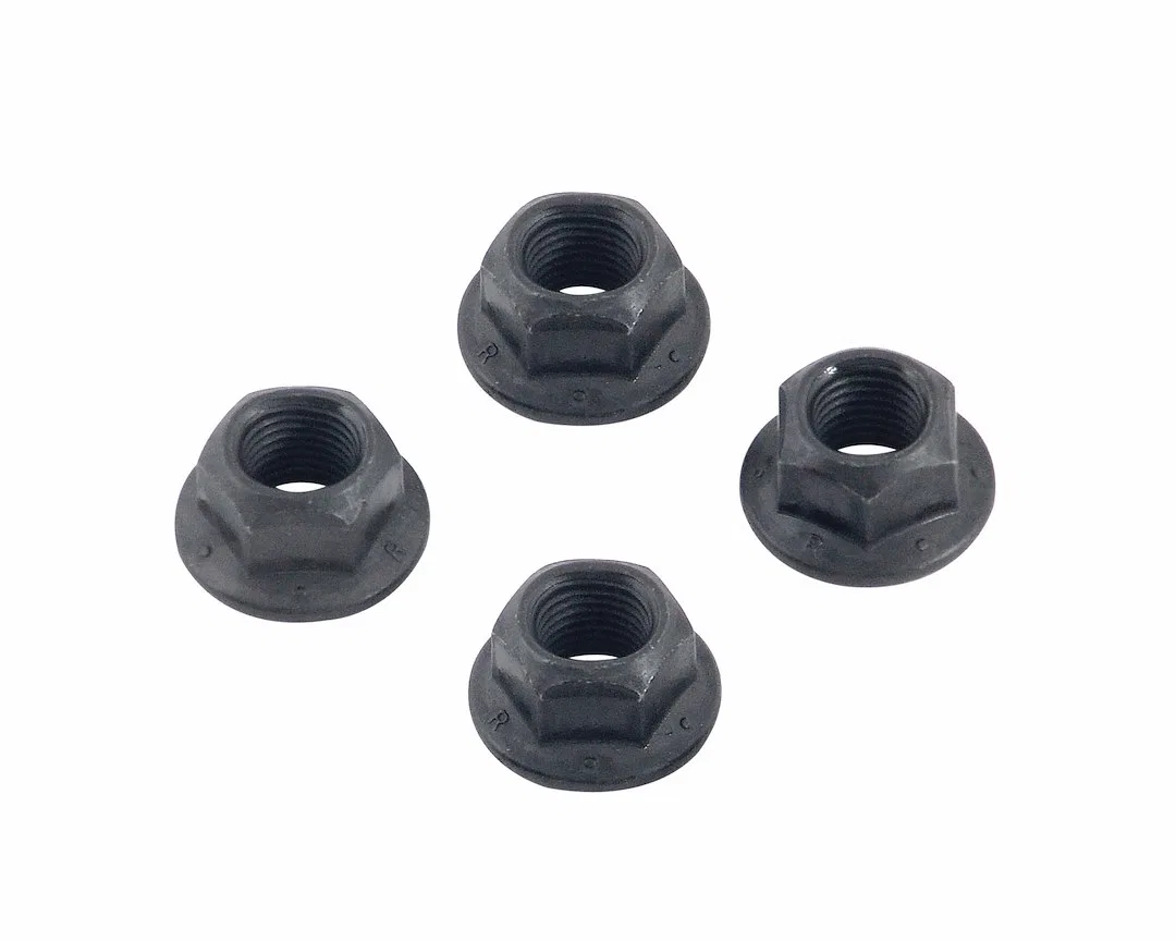 6717 – MR GASKET Torque Converter Bolt, For Use With Ford 3/8 Inch - 24 Thread Size With Lock Washers Set Of 4
